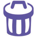 video recycle bin android application logo